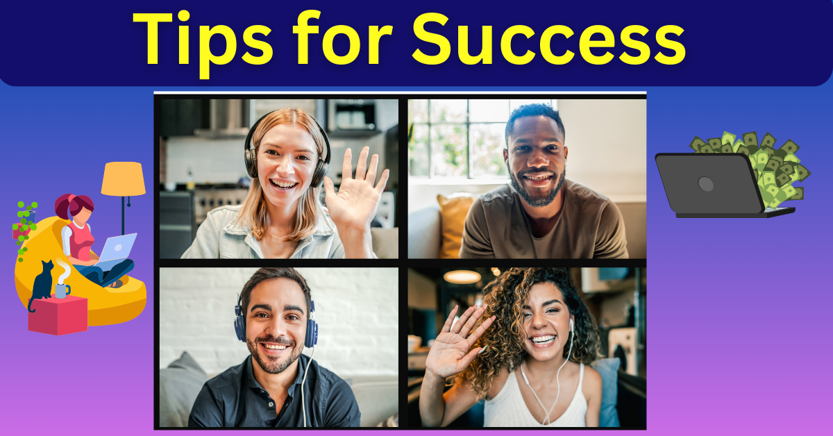 Tips for success in onilne earning