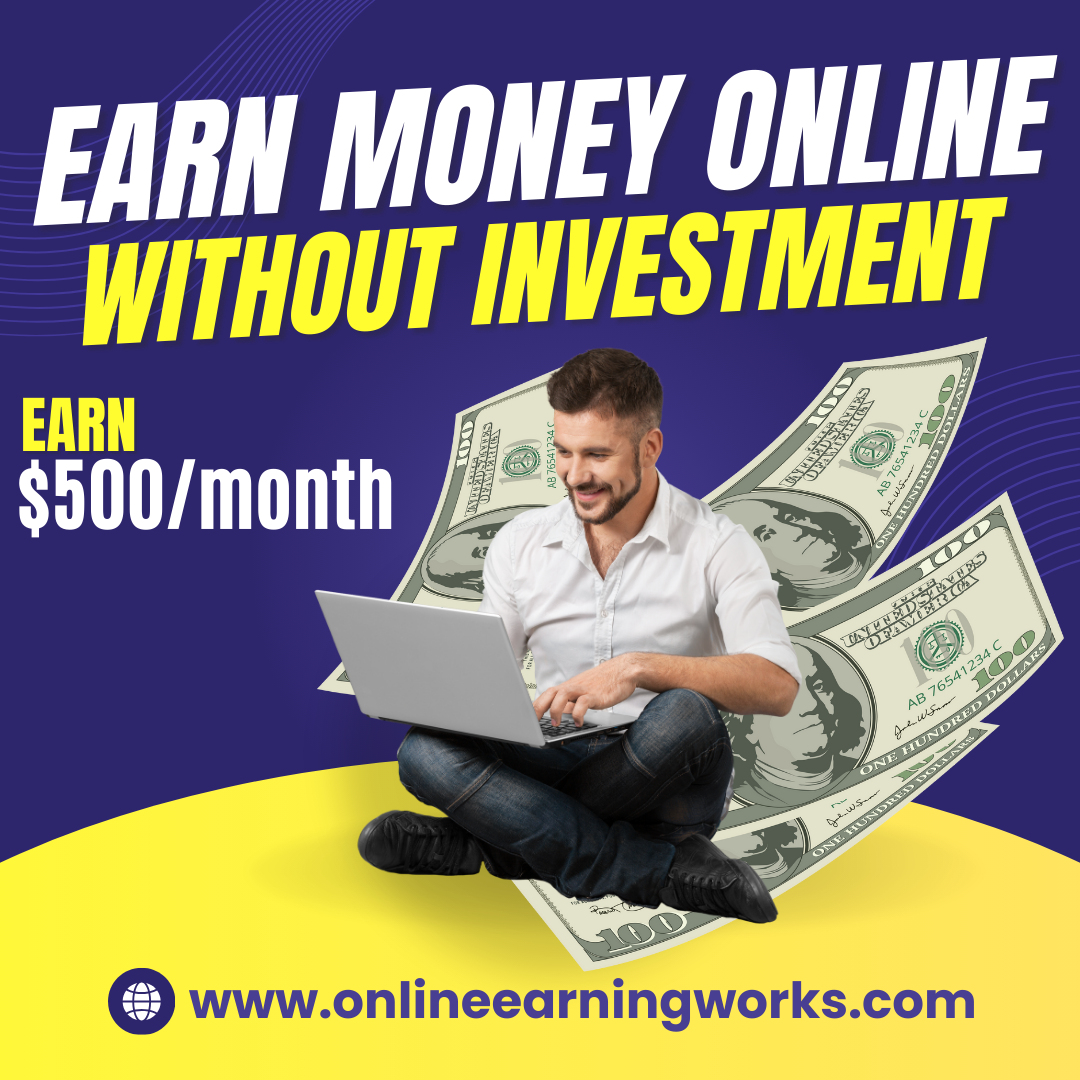 earn online in Pakistan without investment