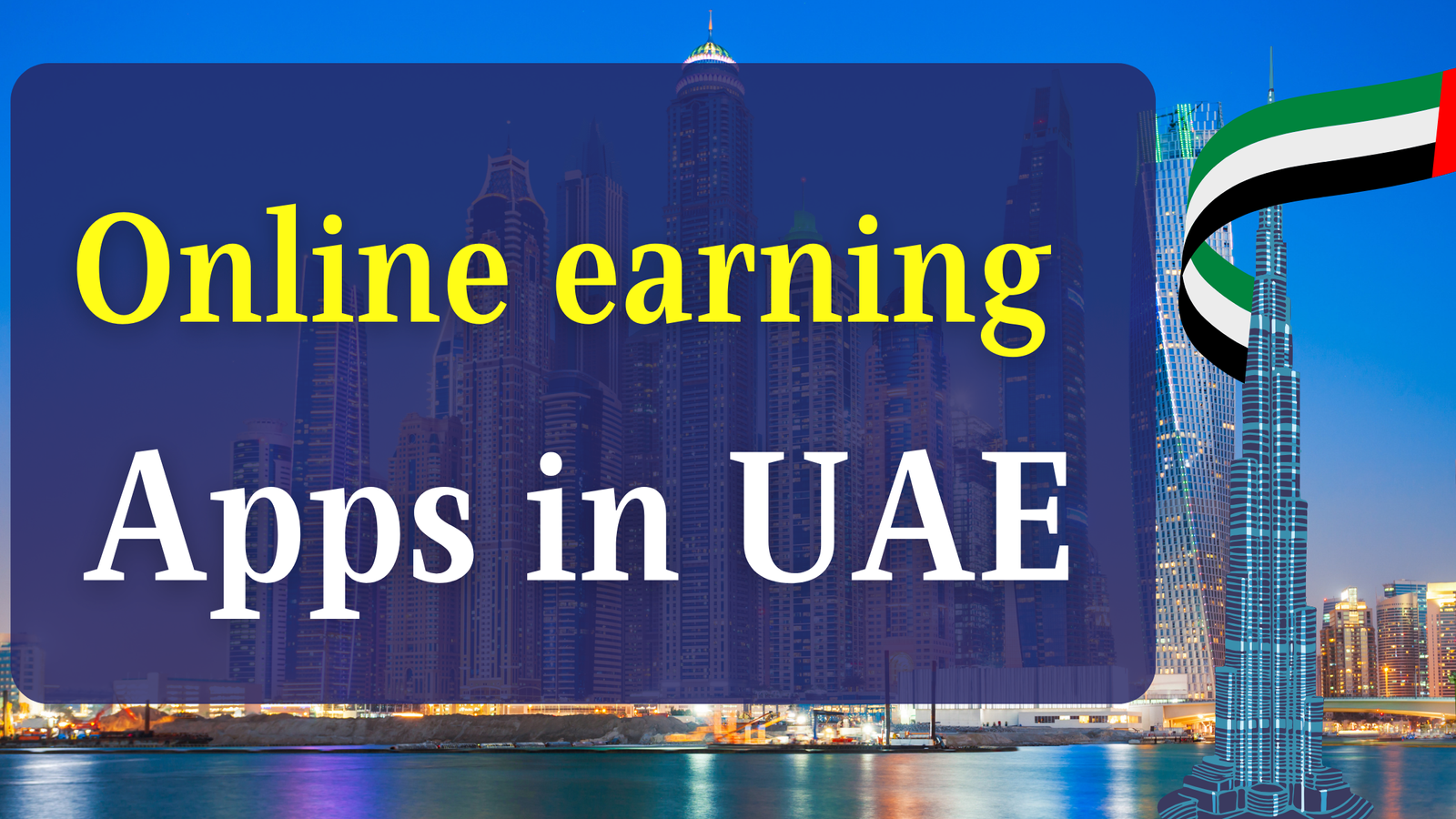 Online Earning Apps in UAE